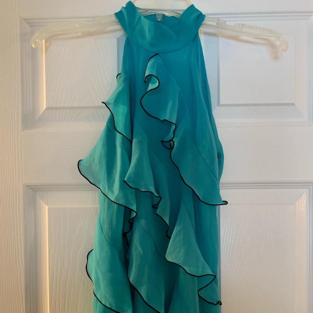 IZ Bayer aqua blue top